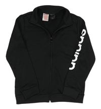 Černá sportovní propínací mikina Adidas
