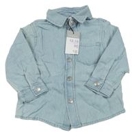 Nové - světlemodrá riflová košile Primark