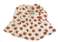 Nové - Béžové teplákové šaty s jablky Mayoral