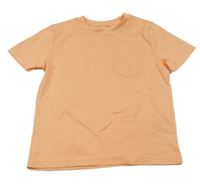 Oranžové tričko s kapsou Everyday