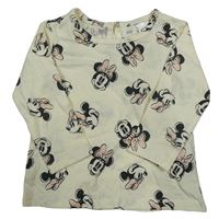 Krémové triko s Minnie H&M