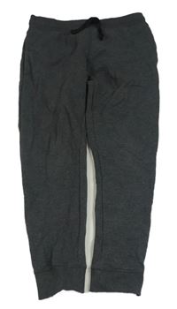 Tmavošedé tepláky H&M