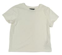 Bílé crop tričko Primark
