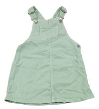 Mintové riflové laclové šaty F&F