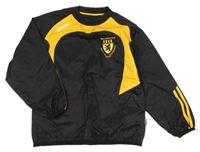 Černo-žlutá šusťáková fotbalová funkční bunda O´neills