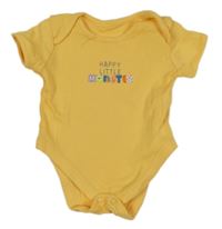 Žluté body s nápisem George