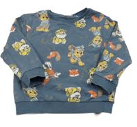 Tmavomodrá lehká mikina s Tlapkovou patrolou Name it