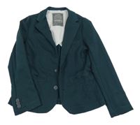 Tmavozelené sako Zara