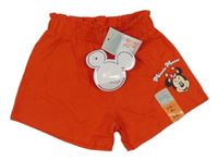 Nové - červené kraťasy s Minnie Primark