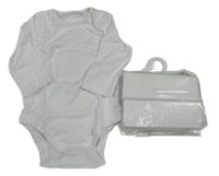 Nové - 3x bílé body Mothercare