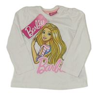 Nové - bílé triko s Barbie Pep&Co