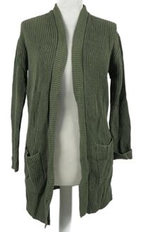 Dámský khaki svetrový cardigán Max&Mia 