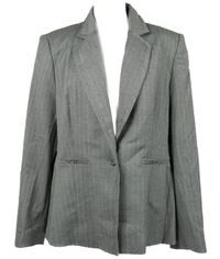 Dámské šedé proužkované sako Next 