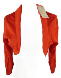 Nové - Dámské červené svetrové bolerko Monsoon 
