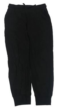 Černé lehké tepláky H&M