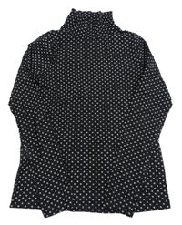 Černý vzorovaný rolák H&M