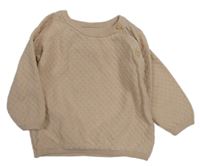 Světlerůžový propínací svetr zn. H&M