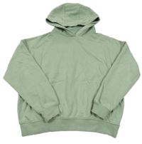 Světlezelená oversize mikina s kapucí F&F