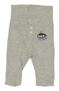 Světlešedé lehké tepláky s ponorkou Pocopiano