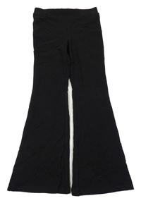 Černé flare legíny H&M