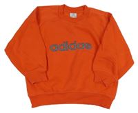 Červená mikina Adidas