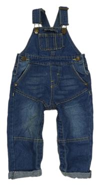 Modré laclové rifle Smile