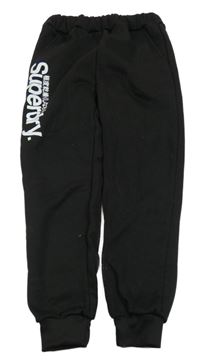 Černé tepláky Superdry