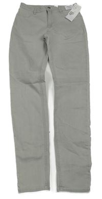 Nové - šedé skinny rifle H&M