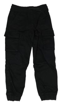 Černé teplákové cuff rifle s kapsami F&F