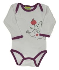 Bílo-purpurové body s ježečkem Impidimpi 