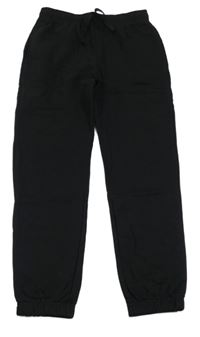 Nové - Černé cuff tepláky F&F