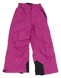 Růžové funkční šusťákové oteplovačky Crane 