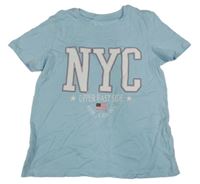 Světlemodré tričko s nápisem Primark