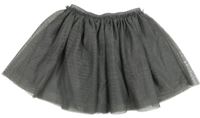 Šedá třpytivá tylová sukně H&M