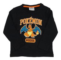 Černé triko s Pokémonem 