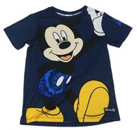 Tmavomodré tričko s Mickey hype. 