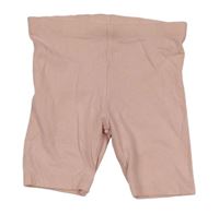 Světlerůžové legínové kraťasy F&F