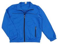 Modrá šusťáková funkční sportovní bunda crane