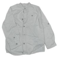 Bílá vzorovaná košile coolclub