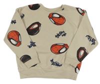 Béžová mikina se Spider-many PRIMARK