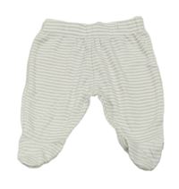 Světlešedo-bílé pruhované polodupky MiNi CUDDLES