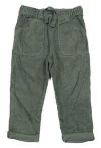 Khaki manšestráky F&F