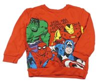 Červená mikina s Avengers George