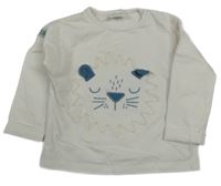 Bílé triko s lvem Next