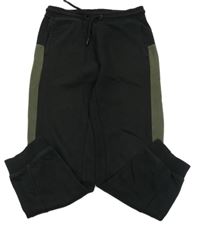 Černo-khaki tepláky C&A