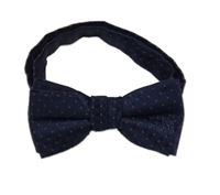 Tmavomodrý puntíkatý motýlek