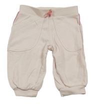 Světlerůžové tepláky s pruhem C&A