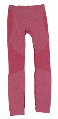 Malinové melírované spodní funkční legíny Crivit