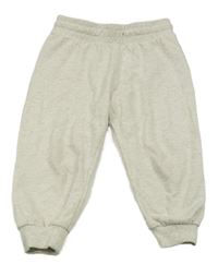 Světlešedé melírované tepláky H&M