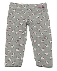 Šedé vzorované crop legíny s Hello Kitty H&M